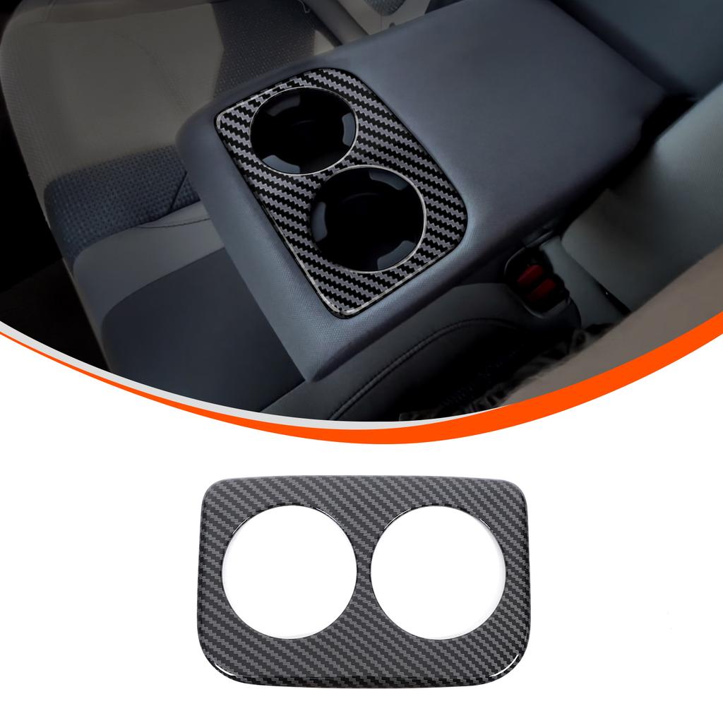 ABS Carbon Fiber For Subaru Forester 2026+ Center Control Shift Panel Air Outlet Frame Glass Lift Frame Sticker Accessories