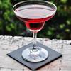 6pcs/set Fashion Desk Decor 4" Square Leather Tea/Coffee Cup Pad Small Coaster