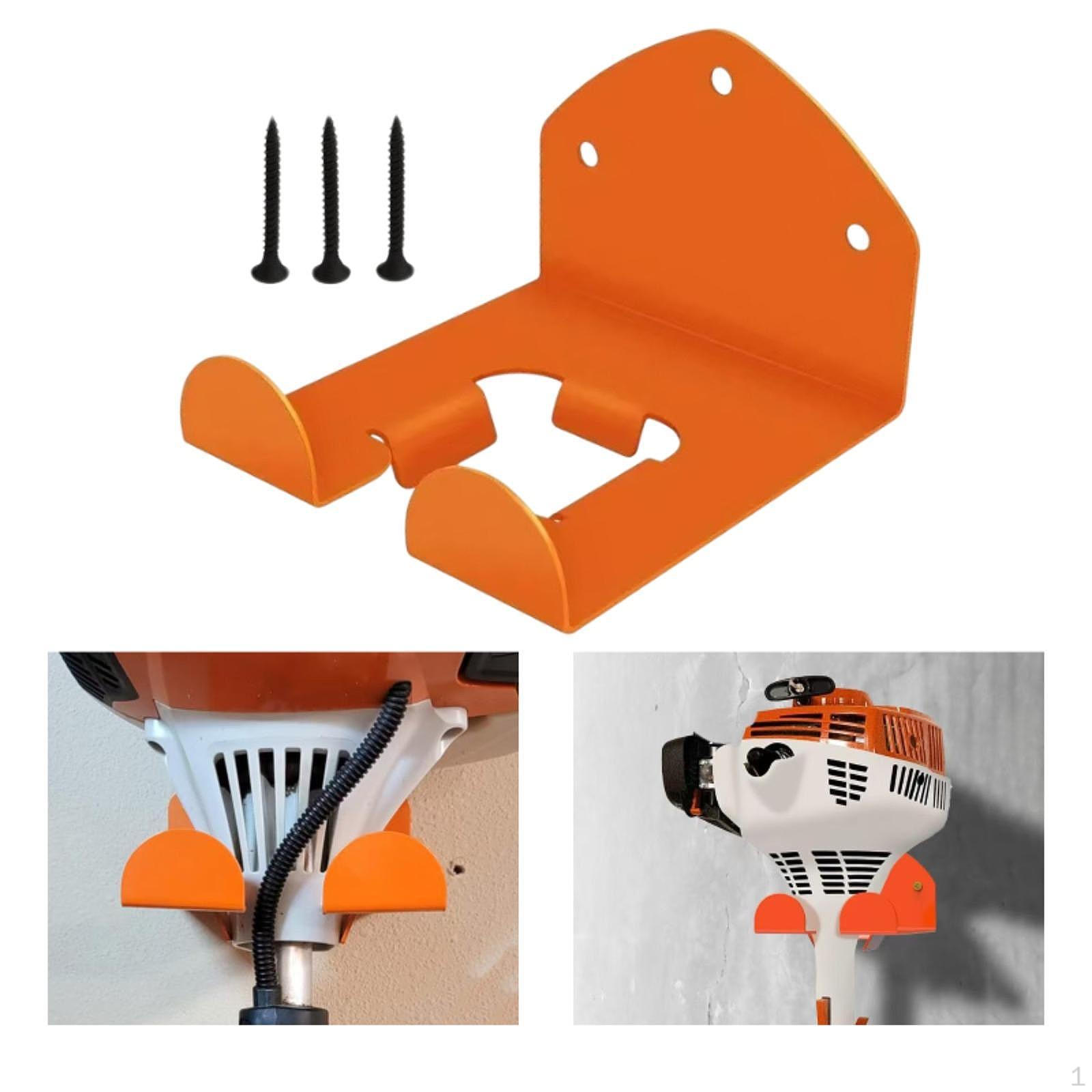 

-Trmmer -Rack настенный держатель, держатель электроинструмента гаражный органайзер вешалка крючок для оранжевый