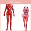 Unique Darling In The Franxx Zero Two 02 Sexy Bodysuit Costume With Flattering Full Body Design