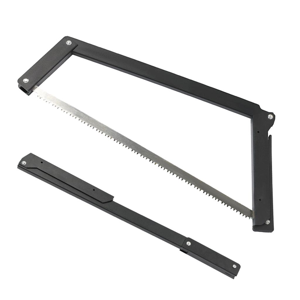 Echipament multifuncțional de camping Fierăstrău din oțel de câmp Instrument de tăiat rapid și eficient pentru lemn