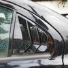 Mitsubishi Lancer EX 09-16 Rear Triangular Window Louvers - Wild Horse Style Exterior Modification.