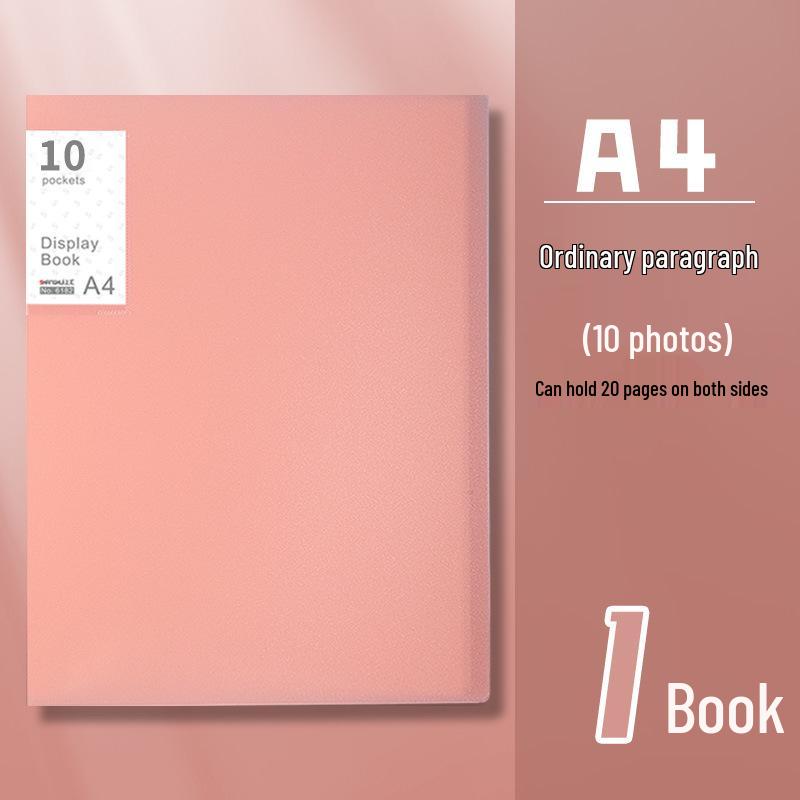 Prenatal Checkup A4 Transparent Multi-Layer Binder for Documents, Certificates, and Sheet Music.