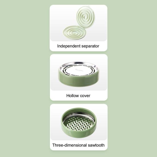Porta mosquiteros portátil redondo, soporte para incienso repelente de mosquitos, placa metálica resistente a altas temperaturas, diseño a prueba de polvo, caja para mosquiteros