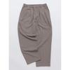 [Ships Colors] Machine Washable TR Tapered Wide Trousers Can Be Set Up Men's 213130127 Beige S