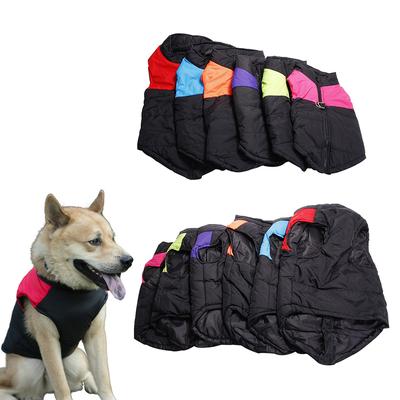 Gilet vêtements boucle vêtements pour animaux de compagnie T-shirt à fermeture éclair manteau décontracté
