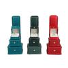 Crown Waist-Cinched PU Leather Jewelry Box for Earrings, Rings, Pendants, Necklaces, and Bracelets