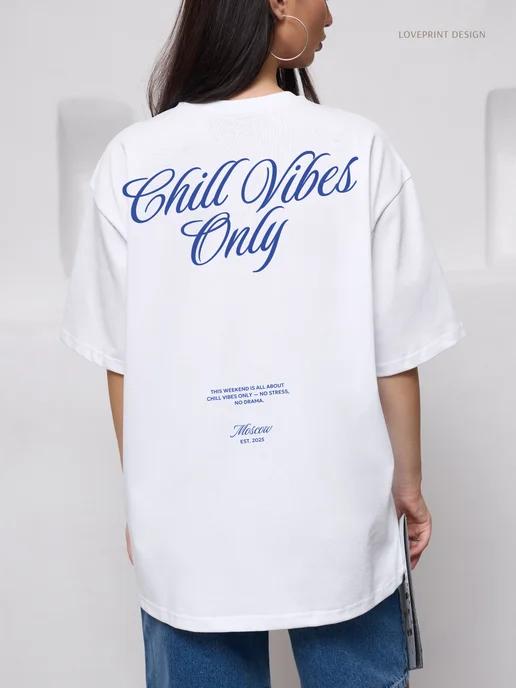 Oversized cotton print T-shirt XL