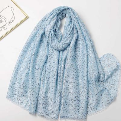 2024 Spring And Autumn Winter New Cotton And Hemp Long Thin Scarf Travel Versatile Sunscreen Warm Shawl For Women