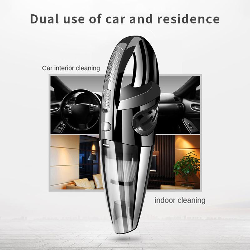 Car Vacuum Cleaner Portable Handheld Wireless Vacuum Cleaner High Power Wet and Dry Vacuum Cleaner Dust Collector Home