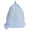 adidas Originals Everyday Icons 19.5L Iconic Three Stripes Embossed Trefoil Pattern Lightweight Durable Nylon Backpack Women Backpack Blue KE3540