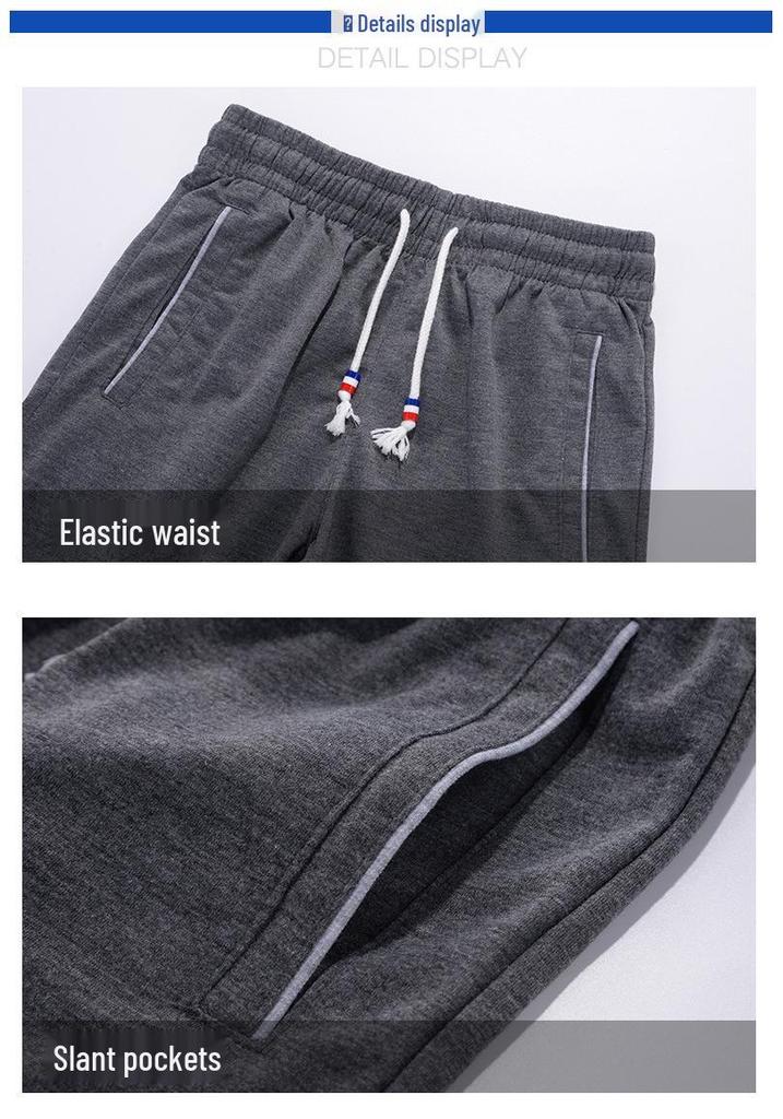Pantaloncini Sportivi Estivi da Uomo Taglie Forti ad Asciugatura Rapida