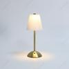Kreativer LED-Faltenstoff-Lampenschirm Schlafzimmer Nachttischlampe USB-Lademodell Touch-Nachttisch Wohnzimmer Kleine Tischlampe