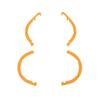 Protective Bumpers Rings for 2 Drones Accessories Propellers Guard AntiCollision Impact Protectors Props Bumper Guard
