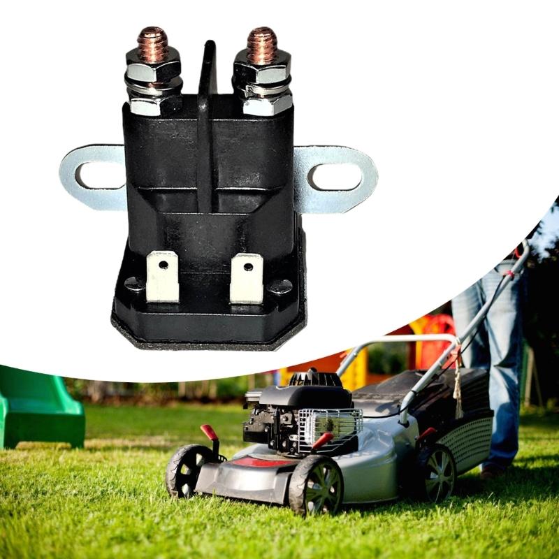 Multipurpose C12V Lawn Mower Starter Solenoid Relays Replacement 725 04439 AM138068 Fit Tractors Easy Installion Designs