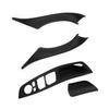 For BMW 5 Series F10 F18 2011-2017 R/LHD Black/Carbon Handle Switch Panel Cover