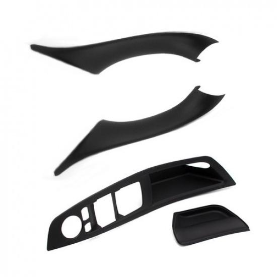 For BMW 5 Series F10 F18 2011-2017 R/LHD Black/Carbon Handle Switch Panel Cover