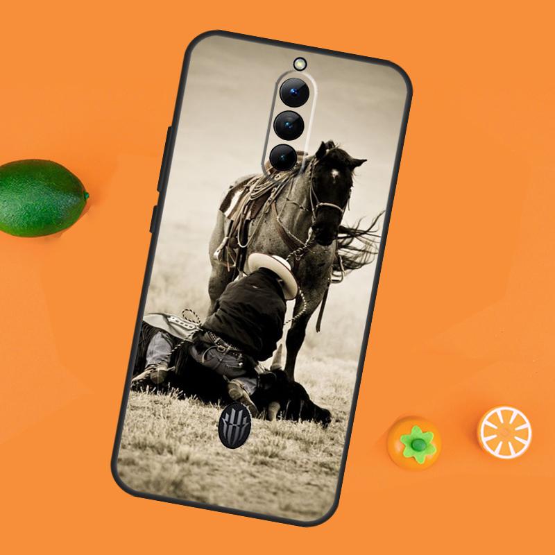 Rider Rodeo Cowgirl Case For ZTE Nubia Red Magic 8S 9S 10S 8 9 10 11 Pro Plus 6 7 6S 7S Pro RedMagic 10 Air Cover
