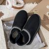 Fashion 2025 Winter New Ethnic Style Sock Holder Platform Heightened Fleece Outside Snow Boots