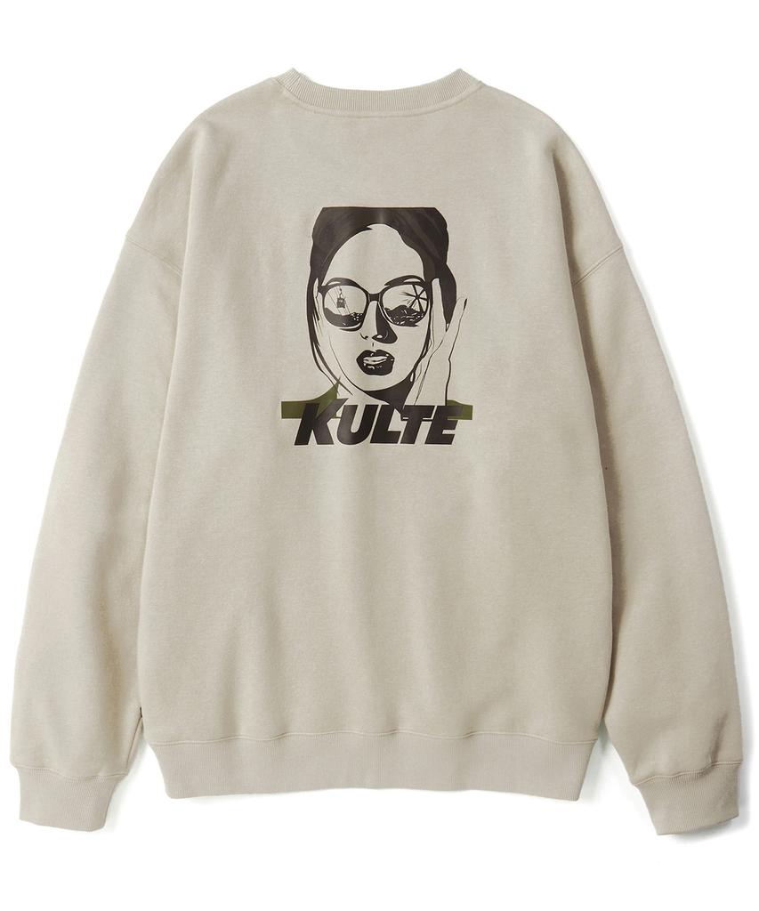 KULTE Sunglasses Girl Crewneck L.Beige