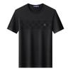 MONTAGUT Men's Soft Breathable Checkerboard Print T-shirt