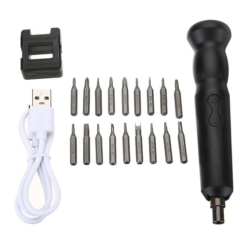 Wkrętak elektryczny akumulator Mini zestaw do domu śrubokręt wielofunkcyjny akumulatorowy elektryczny telefon komórkowy zestaw wkrętaków narzędzia ręczne