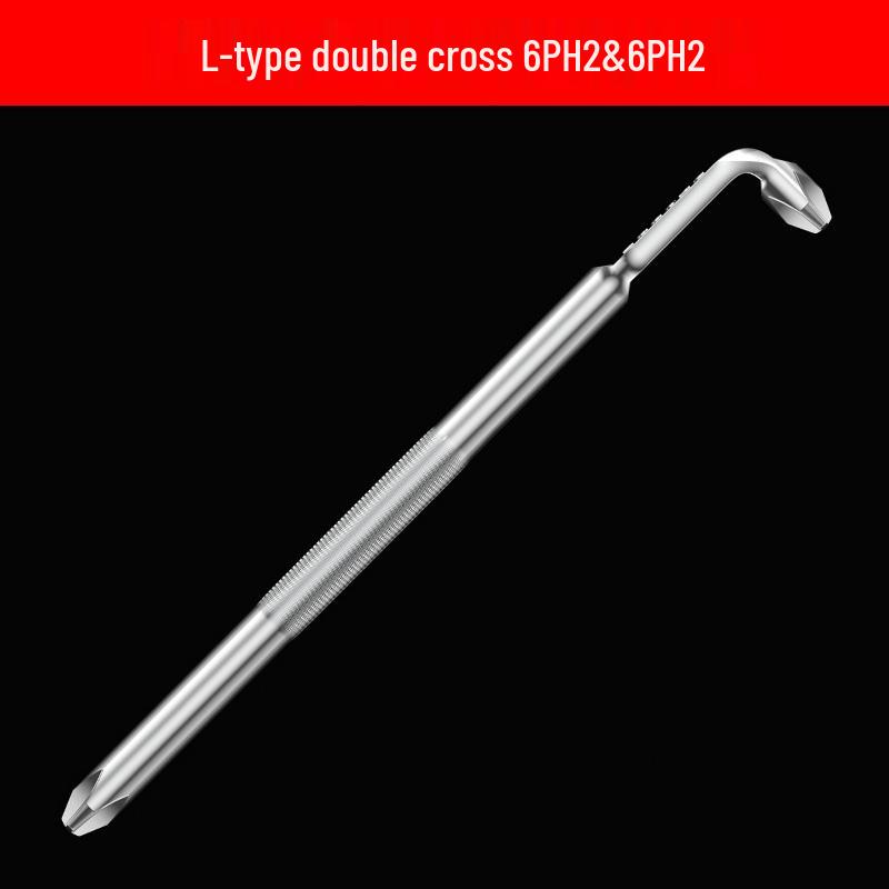 Z- & L-shaped Right Angle Wrench: Dual-Use Phillips, Slotted, Hex, Torx Screwdriver Set