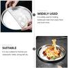 Stainless Steel Cold Skin Plate Circle Tray Dinner Fruit Pastry Platter Turkey Practical Cookie Dish Toddler Serving Snack
