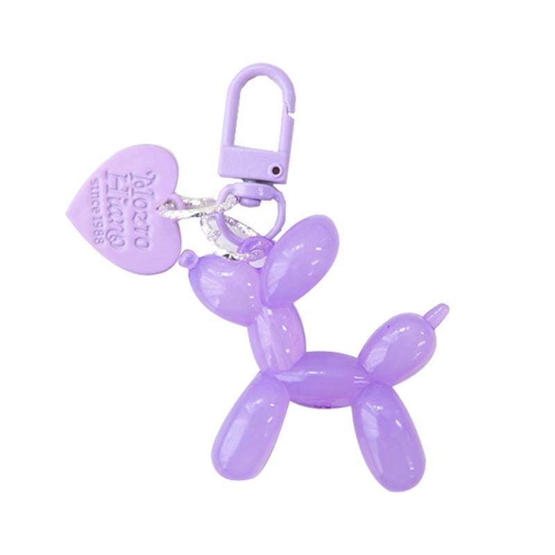 

Прекрасный брелок в виде желеобразного шарика-собачки с буквами, мультяшная собачка, подвеска для мобильного телефона, женские аксессуары в виде сердечка любви, украшение для сумки