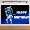 Cartoon ROBOTS Child Birthday Party Decoration Supplies Cup Plate Balloon Tablecloth Banner Photography Background Prop Kid Gift