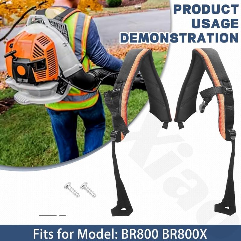 Durability Oxford Fabric & Sponges Cushioned Shoulder Strap For BR800 BR800X Blower Accessories Replacement Parts