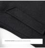 Men's European-Size Double-Breasted Woolen Coat - Medium Length, Fashionable Lapel for Autumn & Winter