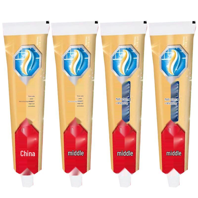 Zhonghua Multi-Effect Whitening Fresh Mint Toothpaste 4x90g