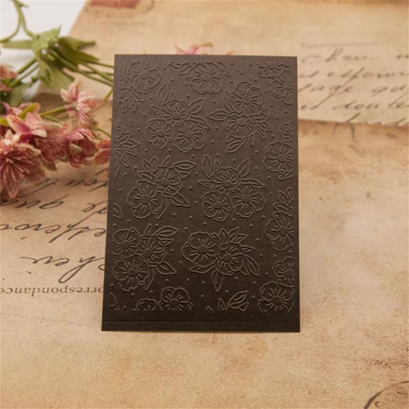 Blumenmuster Prägefolder Papierkarte Prägeschablonen Prägemaschine Vorlagen für Kartenherstellung