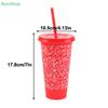 Christmas-themed Straw Cup 710ml Large Capacity Plastic Water Cup Christmas Gift