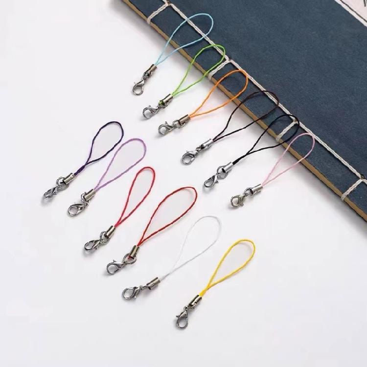Convenient Mobile Lanyard Phone Chain with Carabiner Alloy DIY Phone Lanyard