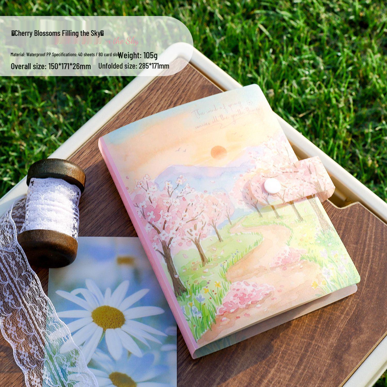 Yue Zhen Stargazing Mini Album: Card & Sticker Storage