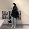 2025 Women's Harajuku BF Style Windbreaker: Versatile Korean Long Sleeve Jacket