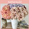 Silk Rose Handheld 7 Head Artificial Flowers For Photo Props And Home Decor