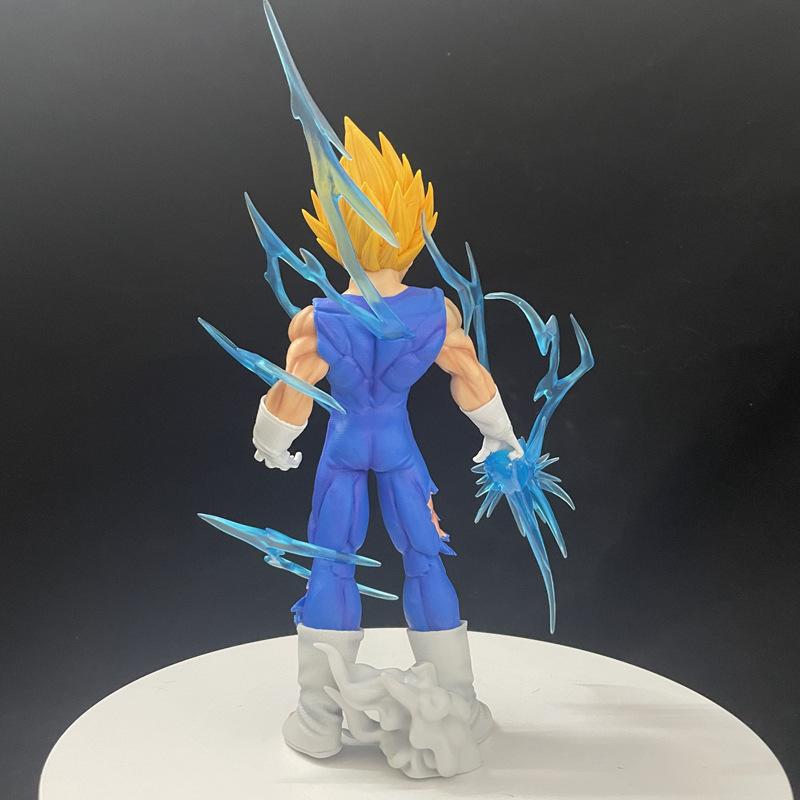 Animation Dragon Ball Series Self-exploding Magic Shell, Super Demonized Vegeta Figure, Super Saiyan Statue Model