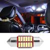 2Pcs 31Mm 4014 12Smd C5W Car Led Light Canbus Dome Interior Reading Lamp