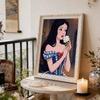 Disney Snow White Pearl Canvas Wall Decor Set 5D Pearl Jigsaw Puzzle Embroidered Home Decoration Handmade Gift