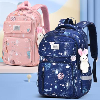 Cartables imperméables en nylon pour filles élèves du primaire Grade 1 3 6 mignon sac à dos décontracté léger sac de livre de protection de la colonne vertébrale