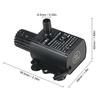 Pool Submersible Water Pump 400L/h Flow Rate Fountain Aquarium Brushless Pump