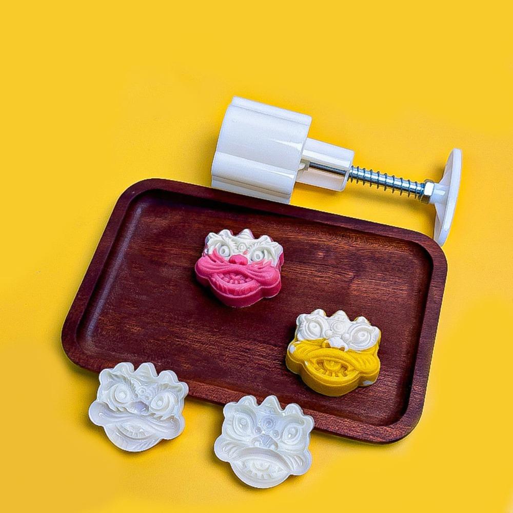 Non-stick Mooncake Mold 3D Pattern Hand-pressed Mold Pastries Dessert Mold  Kitchen Baking