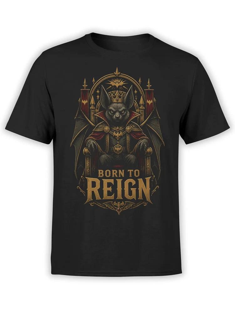 Born To Reign Bat Tshirt Unisex S