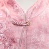 Frühlings-Damen-Zweiteiler im chinesischen Stil mit Froschknöpfen und besticktem Jacquard-Weste