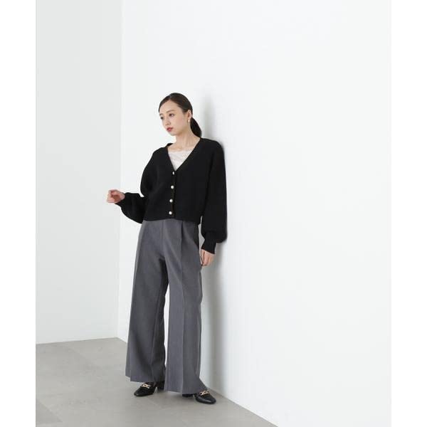 Jill by Jill Stuart Pearl Button Wide Pants