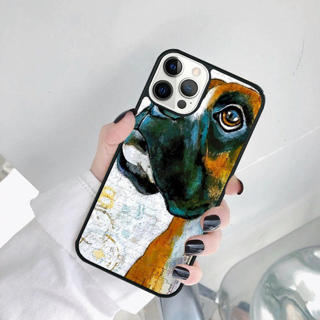 Boxer Dog Phone Case Cover For for iPhone 17 Air 16 15 14 SE 2020 11 12 13 Pro MAX Plus