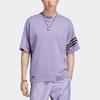 Adidas Originals Adicolor Neuclassics Solid Crew Neck Short Sleeve T-Shirt Men Tops Lilac-Purple HR3291